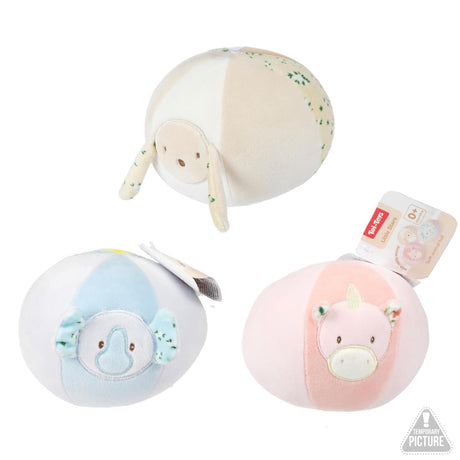 Toi-toys Little Stars Baby Piłka materiałowa + grzechotka -miękka- 3ass