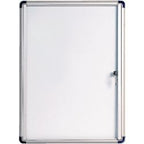 Vitrine bi-office magnetic vt810109660 aluminium afsluitbaar