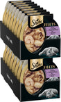 Karma dla kotów Sheba - filety - krewetki, ryba oceaniczna, kurczak w sosie - 16x60g
