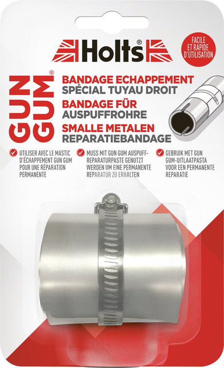 Rura wydechowa Holts Gun Gum Flexiwrap ze stali bandażowej 210 x 50 mm