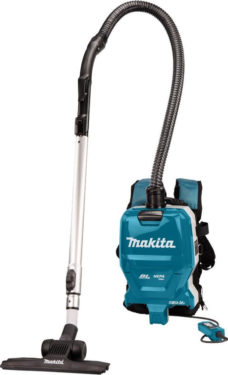 Odkurzacz plecakowy Makita | dvc261zx22 | 2 x 18 V | z wyłączeniem akumulatory i ładowarka dvc261zx22