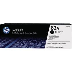 Toner hp 83a oryginalny cf283ad czarny 2 sztuki