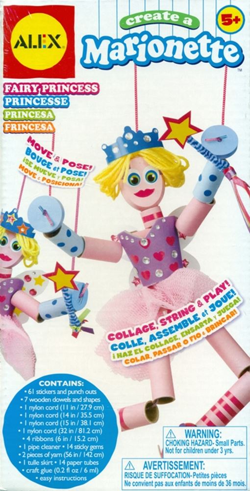 Zrób marionetkę, . 5+