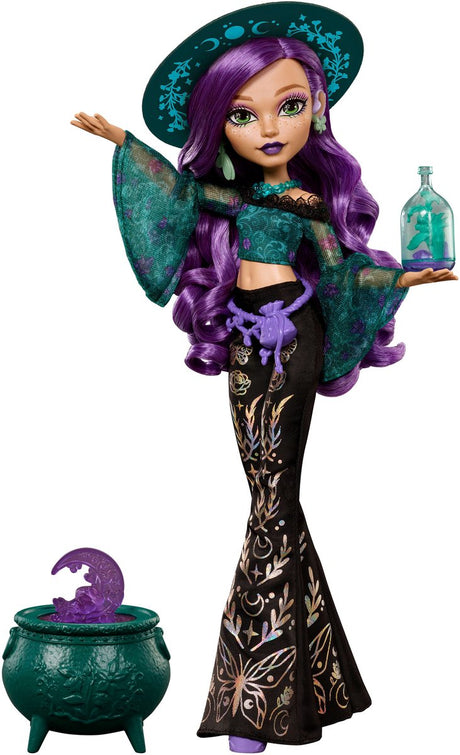 Magia księżyca Monster High - lalka modowa Willow Thorne - wiedźma natury z akcesoriami