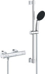 Zestaw prysznicowy Grohe Quickfix Precision Get - oszczędzający wodę - chrom