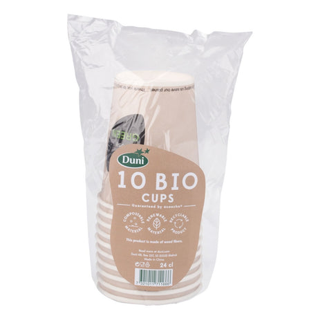 Kubki jednorazowe Duni bio wybrane przez Ciebie zielone 240 ml 10 sztuk
