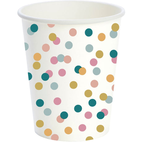 Kubki papierowe Duni Dream Dots 24 cl 10 sztuk