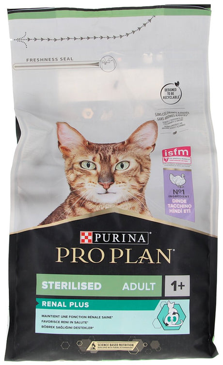 Pro plan sterylizowana - kurczak z indyka - karma dla kotów - 1,5 kg