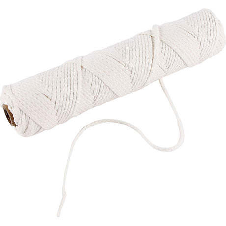 Firma Creativ https: www.cchobby.nl knot-do-stearyny-nadaje się-do-świec-lanych-o-średnicy-50-70-mm-b-2-mm-100-gr-80-m-1-rolka