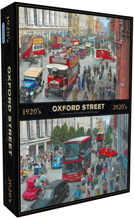 Gibsons oxford street through the decades puzzel 1000 stukjes