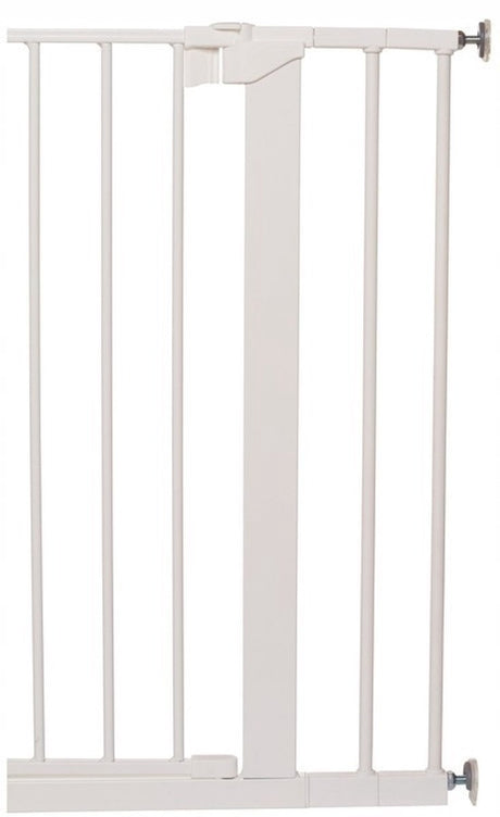 Babydan baby dan uitbreiding hekje 7 cm wit - veilige doorgangen