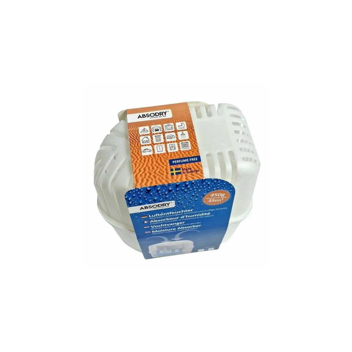 Absodry vochtvanger + refill 450gr