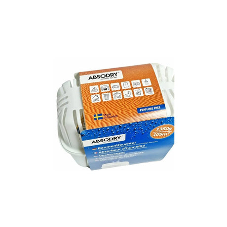 Klasyczny pochłaniacz wilgoci Absodry 25x13x24cm z 3 workami uzupełniającymi 450gr