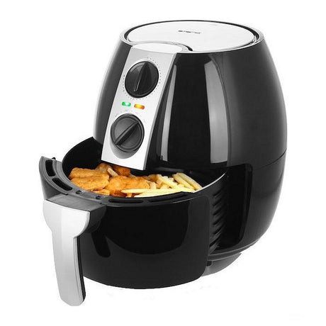 Emerio af-116073 inteligentna frytownica 4,5l 1500w czarny srebrny