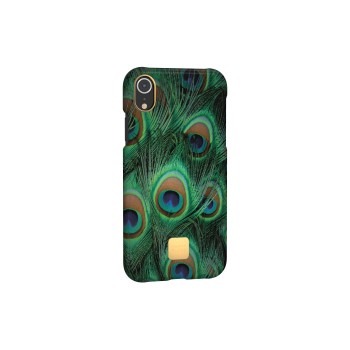 Happy Plugs Etui na iPhone'a XR z motywem pawia