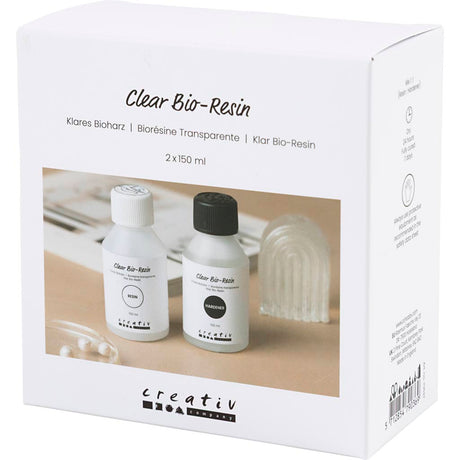 Firma Creativ https: www.cchobby.nl transparent-bio-resin-clear-2x150-ml-1-box