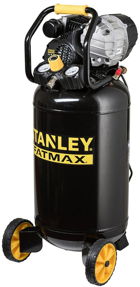 Stanley - profesjonalna sprężarka - smarowana olejem - pionowa - 50 l 2 KM 10 bar