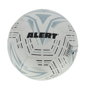 Alert voetbal luxe wit grijs | 2 stuks
