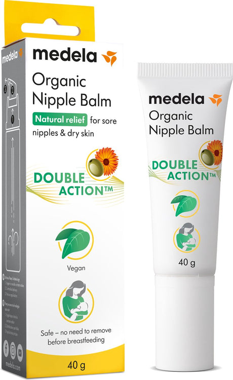 Medela Organic Organiczna maść na sutki - wegańska pielęgnacja sutków - 100% naturalna - 40g - organiczna