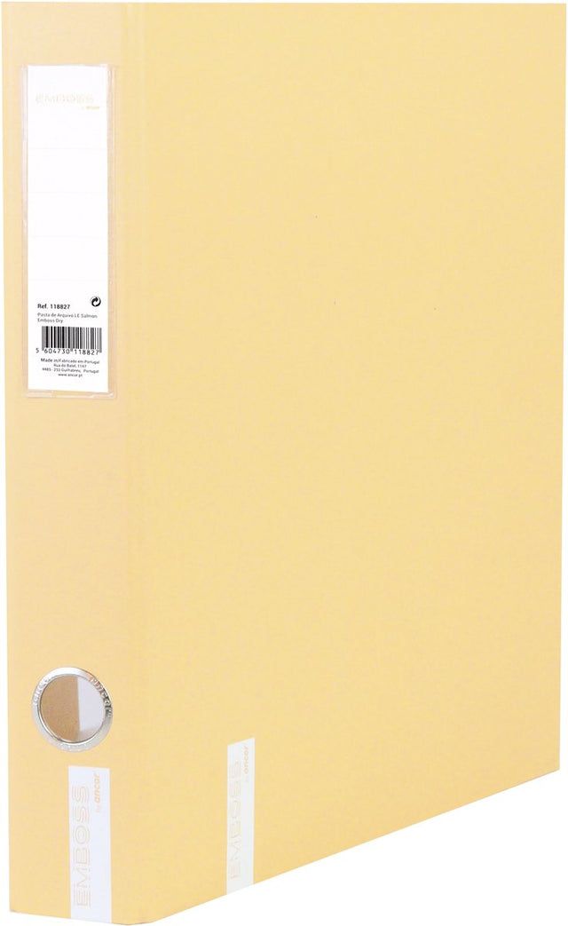 Segregator kołowy Ancor emboss dry a4 2r d-30mm musterd - an-118803