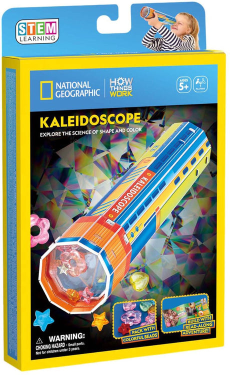 Zabawna sześcienna łamigłówka 3D National Geographic Kalejdoskop