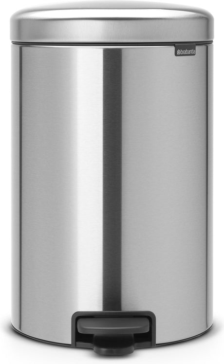 Kosz na śmieci Brabantia Newicon - 20 litrów - stal matowa