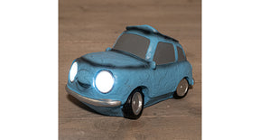 Solar auto blauw 14,5x7,5cm