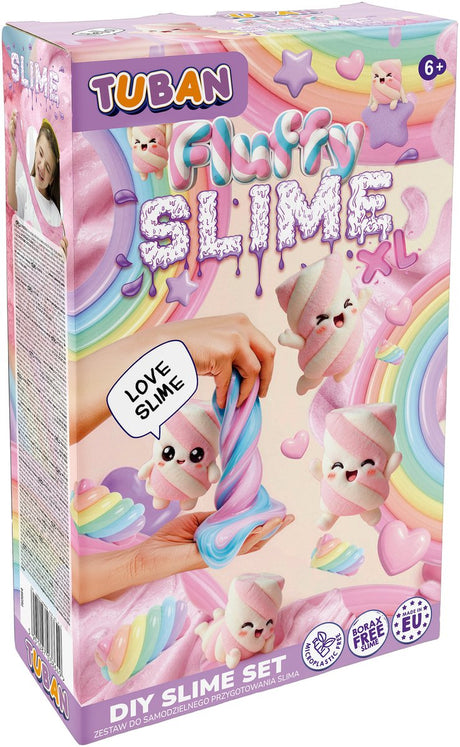 Zestaw do rękodzieła Tuban DIY Slime | puszyste XL