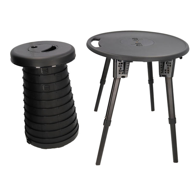 Torcasa inklapbare set: tafel, stoeltje en lamphouder