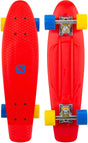 Nijdam flipgrip skateboard - sunset cruiser - rood