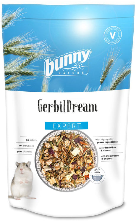 Pokarm dla myszoskoczków Bunny Nature - zdrowa karma z mącznikami - 500g