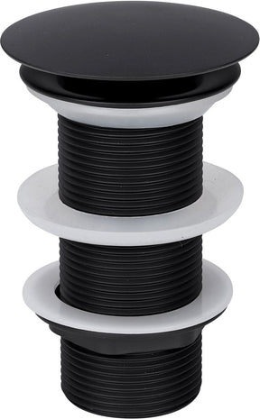 Differnz afvoerplug mat zwart - always open mix match - maat: l - ã˜ 72 mm