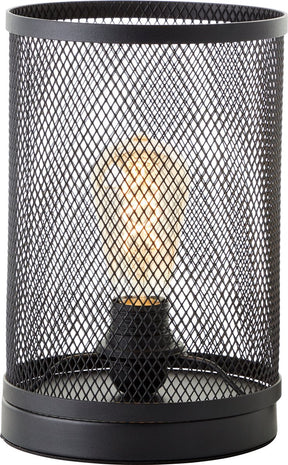 Genialny labirynt - lampa stołowa - e27 max 1x60w - czarna