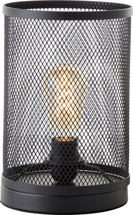 Genialny labirynt - lampa stołowa - e27 max 1x60w - czarna