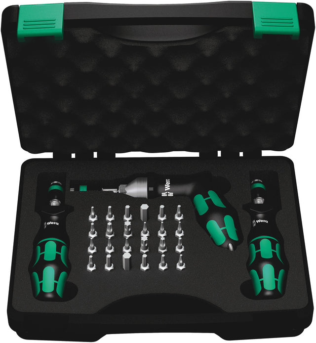 Wera 7445 46 47 Zestaw wkrętaków dynamometrycznych Kraftform 2,5-55,0 in.lbs., 27-częściowy - 1 szt. - 05350451001