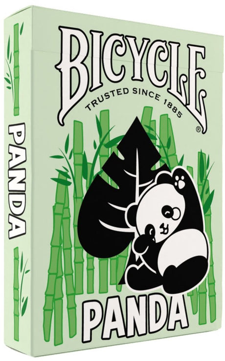 Rowerowa panda - karty do gry premium - poker - kolekcjonerskie - kreacje