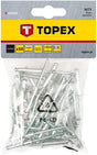 Nity Topex 4,8 x 28 mm 50 sztuk aluminium
