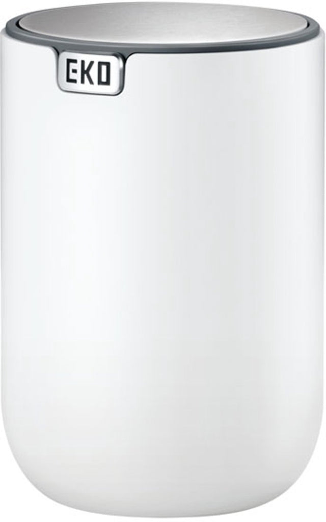 Eko - fandy tafelprullenbak 2,2 liter - wit - kunststof