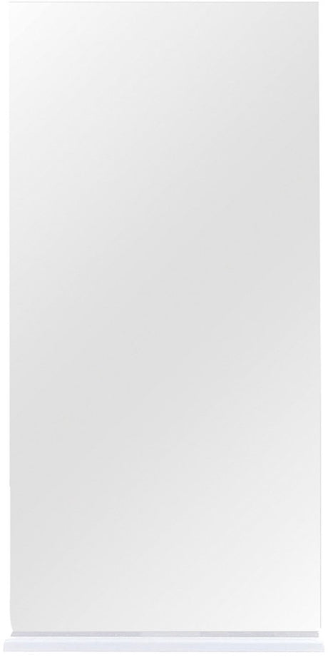 Lustro łazienkowe Differnz szczelne 80x40 cm z białą półką