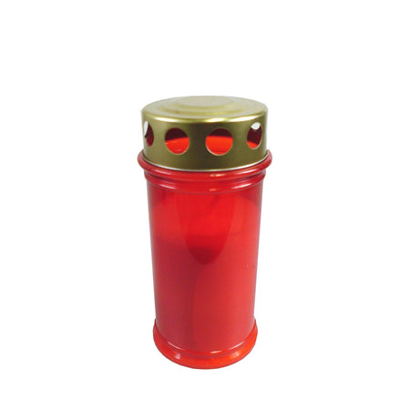 Grób jasnoczerwony 270gr ø7,5xh17cm