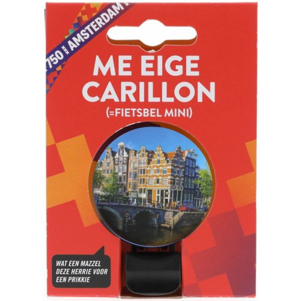 Dzwonek rowerowy Busch Muller Mirage - Amsterdam 750 - Kanał w Mokum