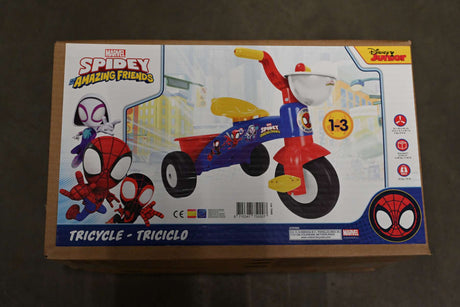 Rowerek trójkołowy Volare Marvel Spidey – chłopięcy – niebieski