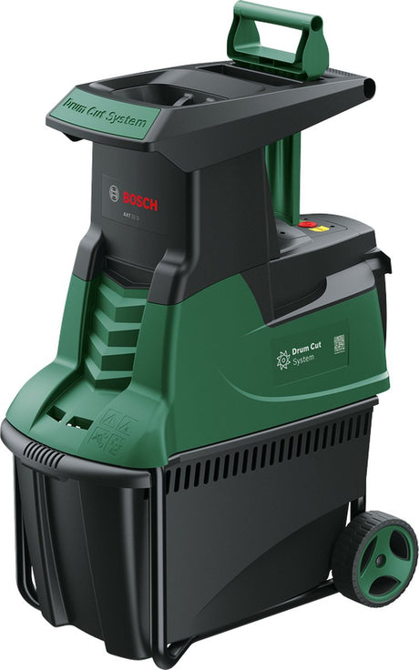 Rozdrabniacz Bosch axt 25 d - 2500 w - w tym. Pudełko zbiorcze o pojemności 53 l i drążek do pchania