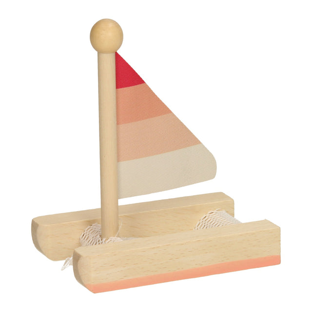 Katamaran hout -red