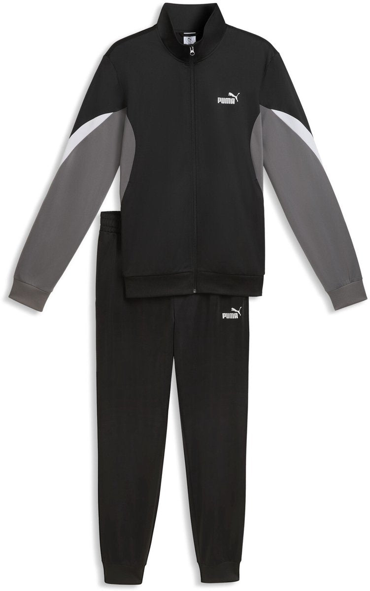 Dres unisex Puma ess block Poly suit - czarny
