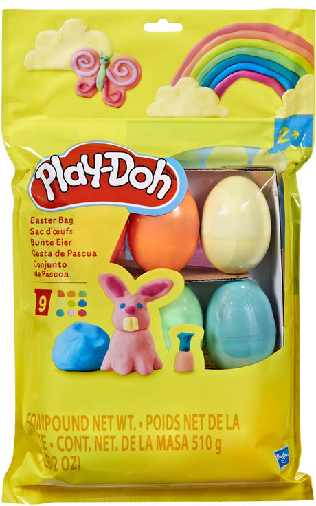 Torba wielkanocna Play-doh, 9 jajek, prezenty i zabawki ręczne dla dzieci