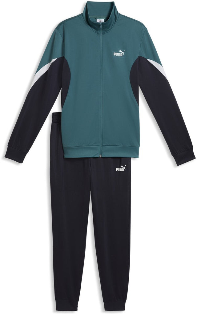 Dres unisex Puma Ess Block Poly Suit - szmaragdowy lód