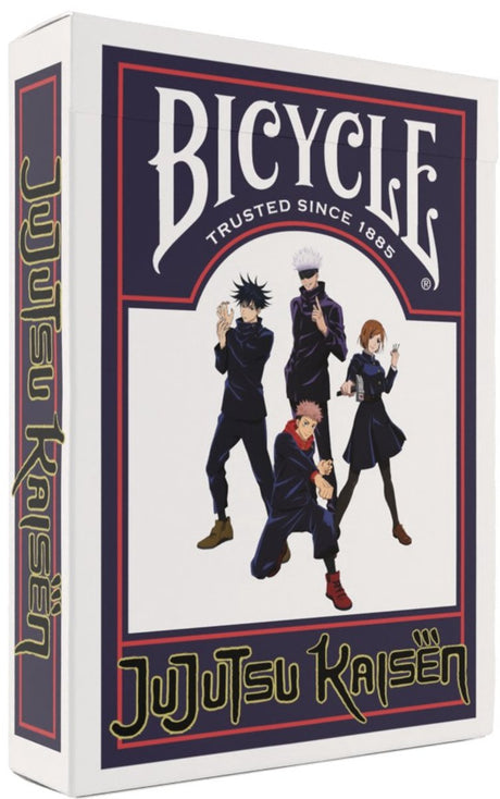 Rowerowe jujutsu kaisen - karty do gry premium - poker - kolekcjonerskie - kolekcja anime manga