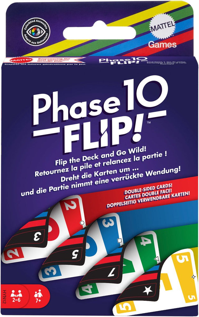 Gry Mattel - faza 10 flip - gra karciana