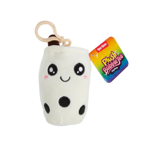 Toi-toys Pluszowy breloczek do kluczy z bąbelkową herbatą o średnicy 11 cm, 5 różnych kolorów